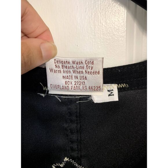 Vintage Beverly's Snowman Artwear Maxi Dress Size Medium - Picture 8 of 8